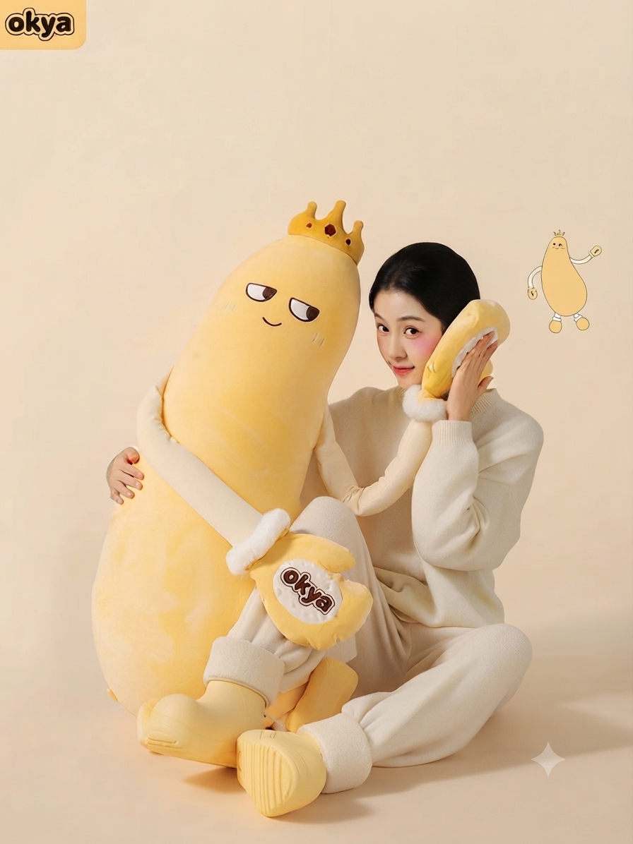 OKYA Mango King - Clapping Hug Plush