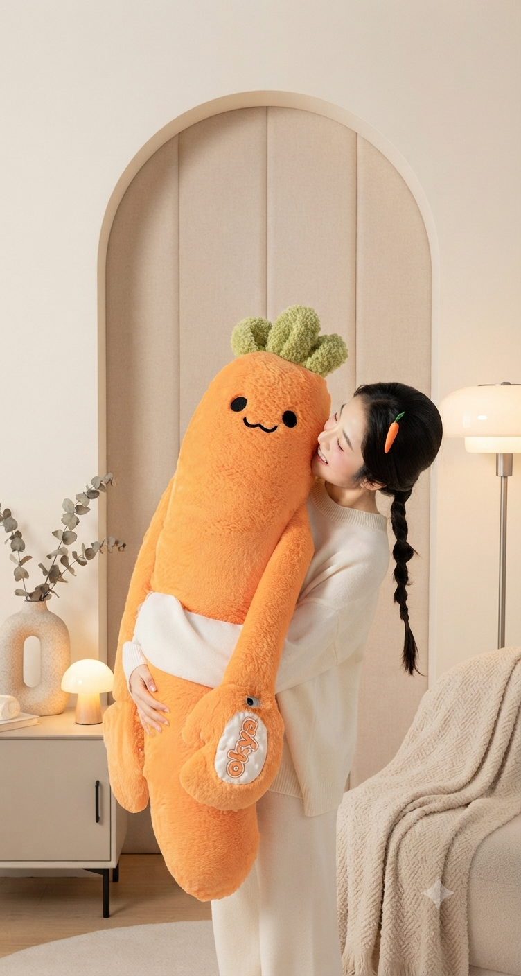 OKYA Carrot King - Clapping Hug Plush