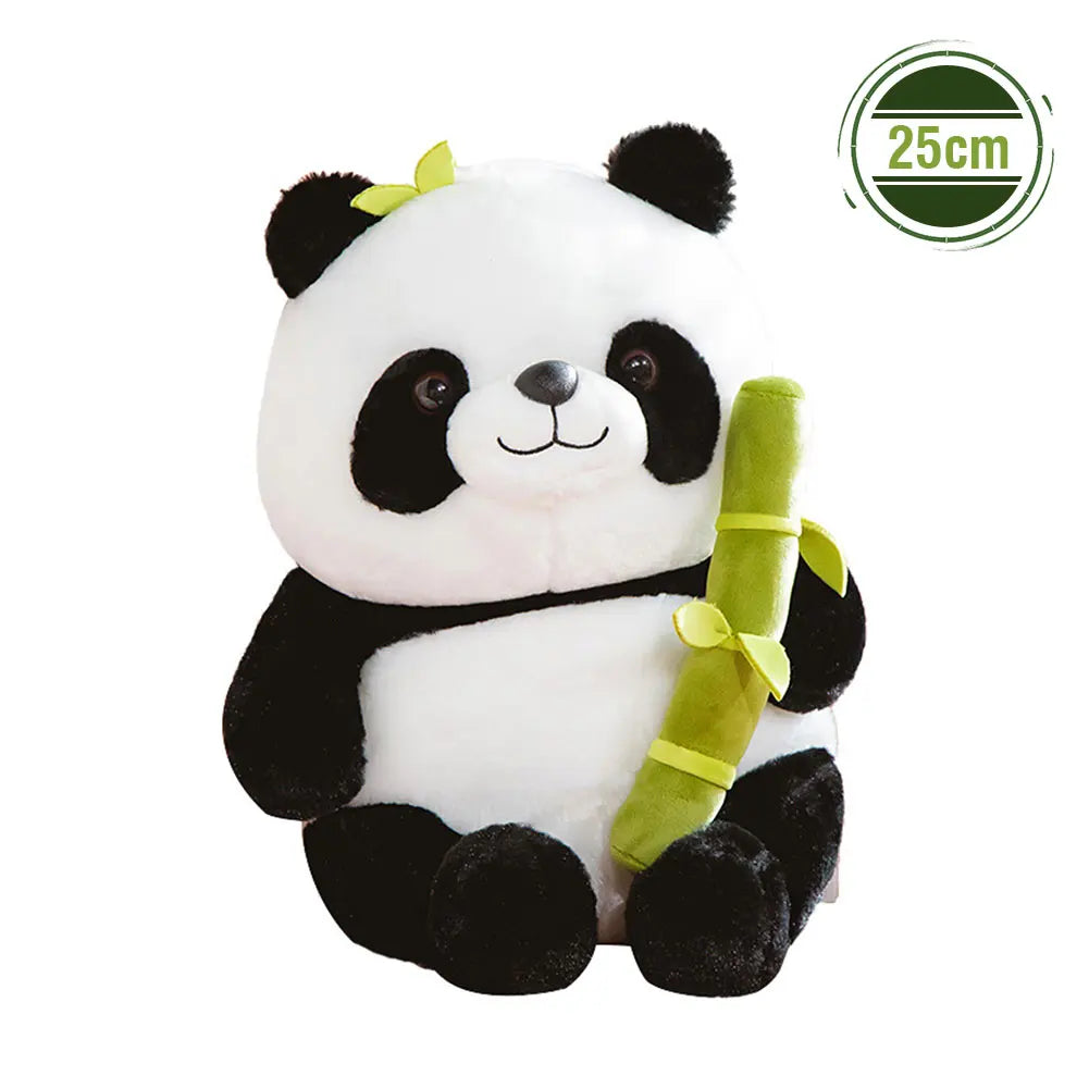 Panda & Bamboo Buddy Plush Set