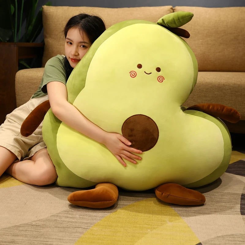 Giant Avocado Cuddle Pillow