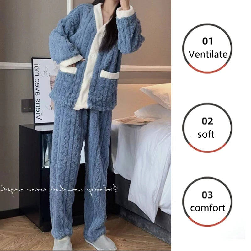 VelvetCloud Pajama Set