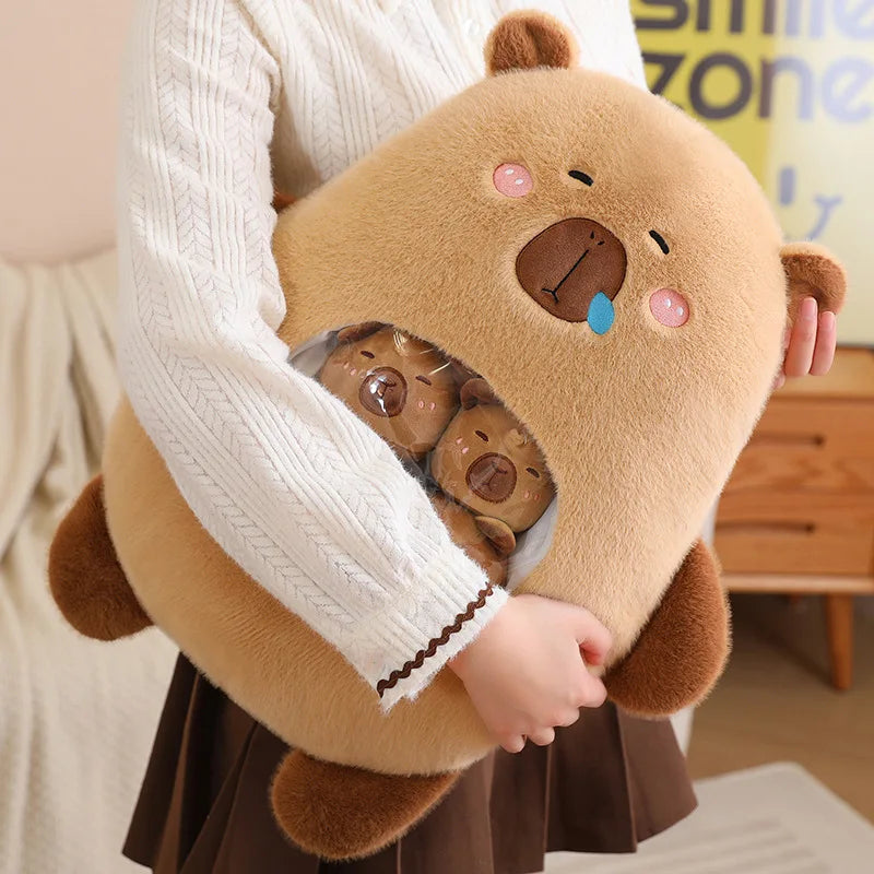 Six Balls Capybara Bag Cartoon