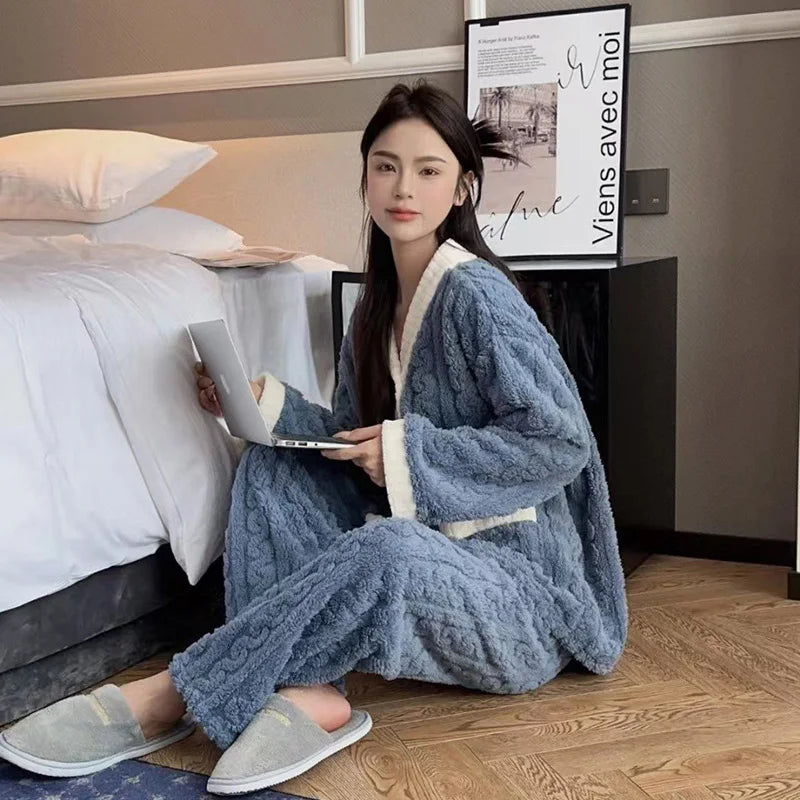 VelvetCloud Pajama Set