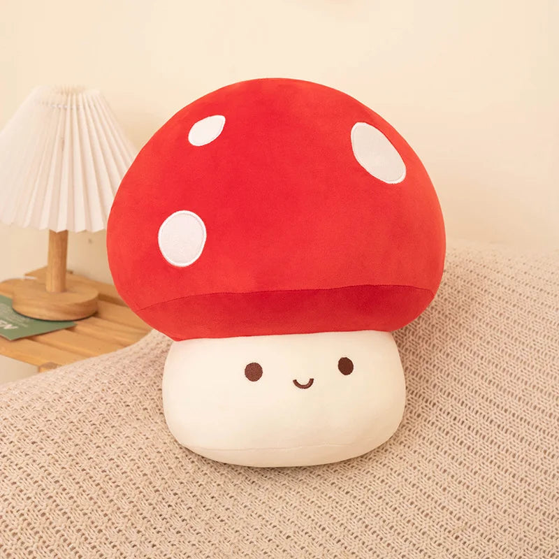 Rainbow Mushroom Plush