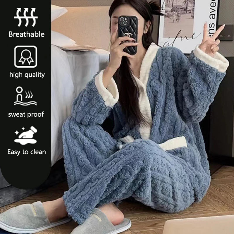 VelvetCloud Pajama Set