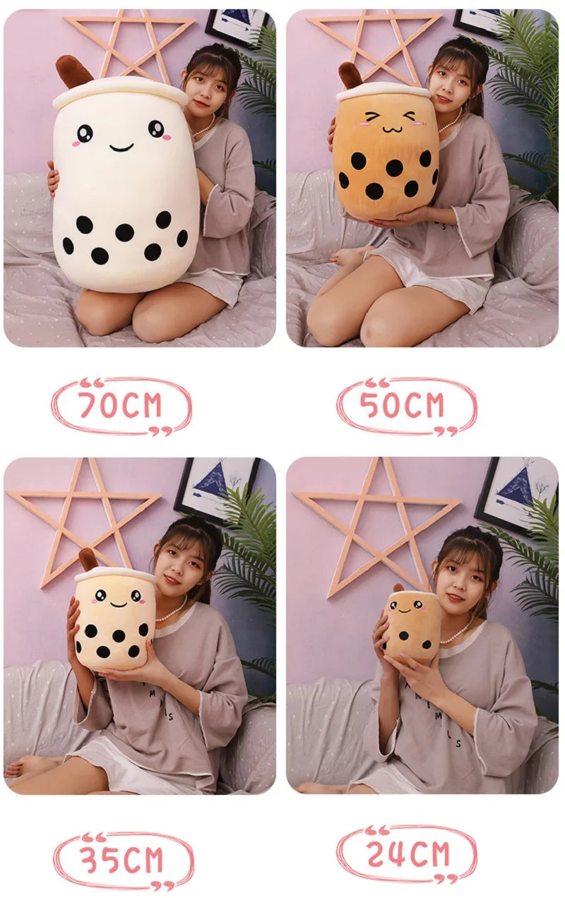 Boba Tea Cuddle Pillow