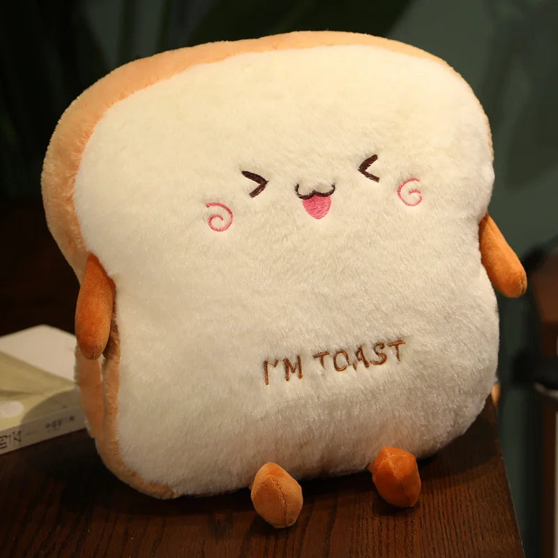 "I'm Toast" Bread Cuddle Pillow