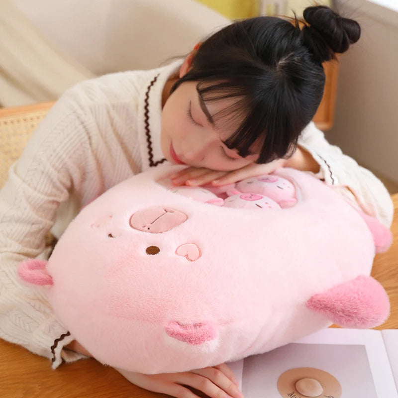 Six Balls Capybara Bag Cartoon