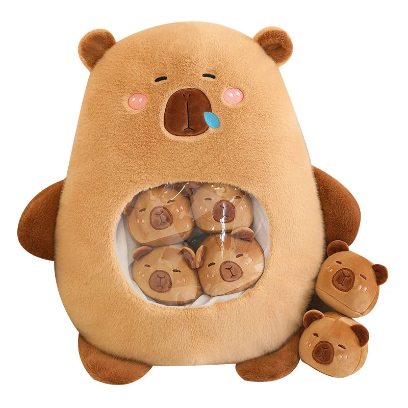 Six Balls Capybara Bag Cartoon