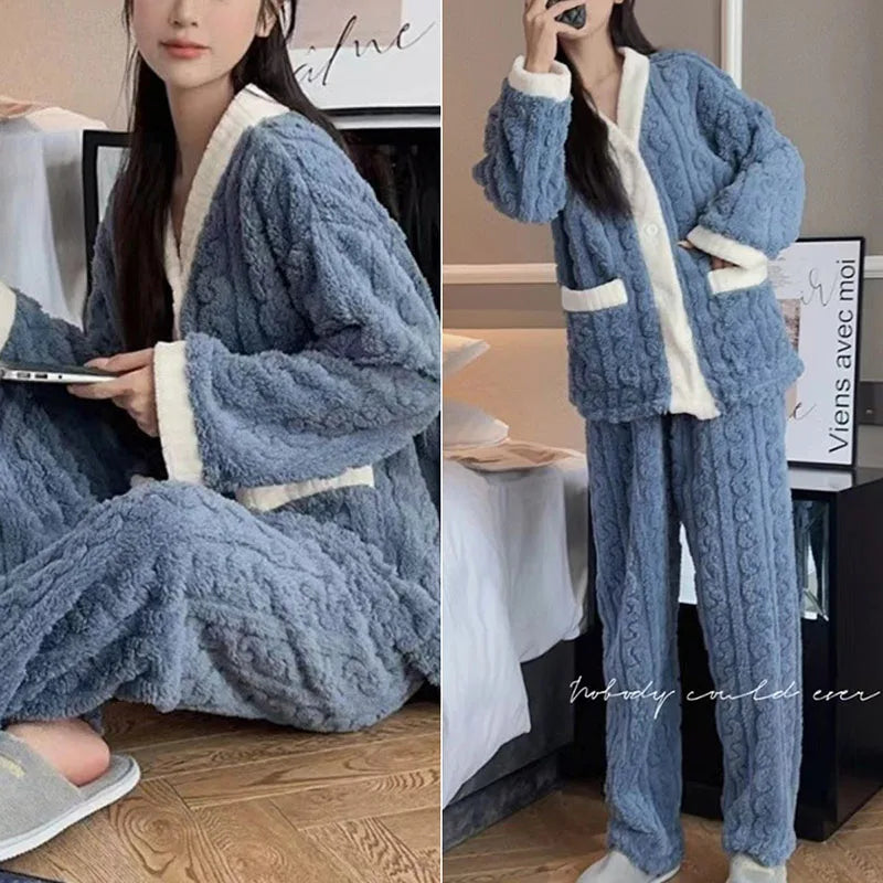 VelvetCloud Pajama Set