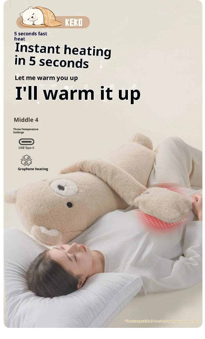 White Bear Lord Soothes Sleeping Pillow