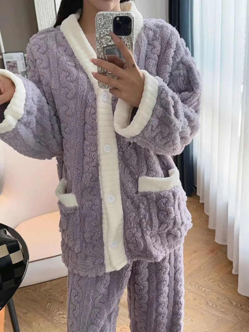 VelvetCloud Pajama Set
