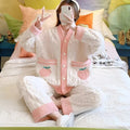 Fluffy Coral Fleece Pajama Set