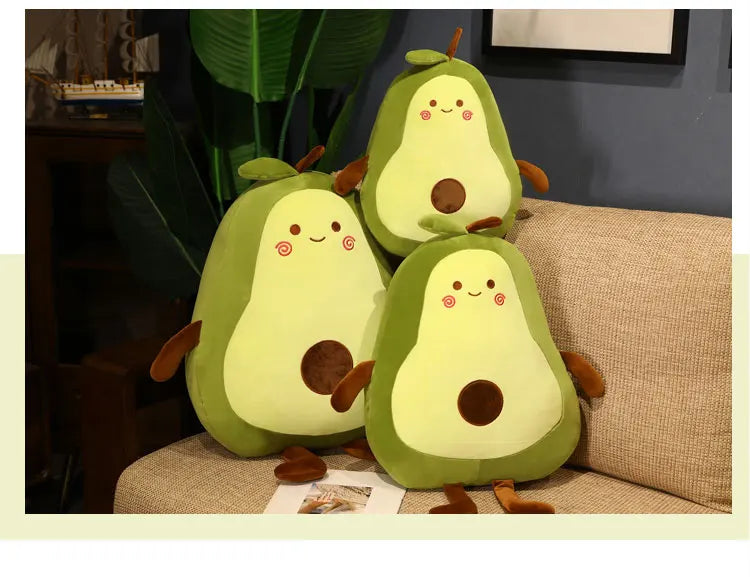 Giant Avocado Cuddle Pillow