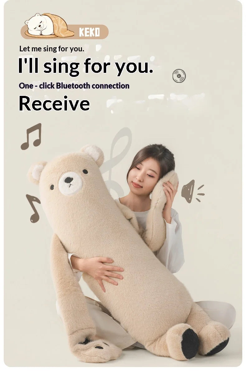 White Bear Lord Soothes Sleeping Pillow