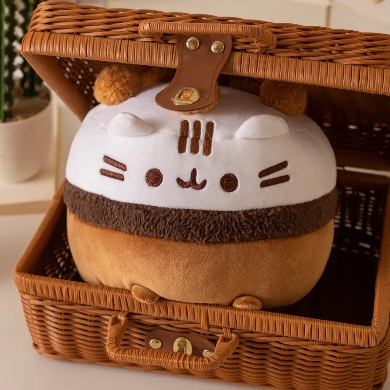 Ice Cream Bowl Kitten Plush Toys