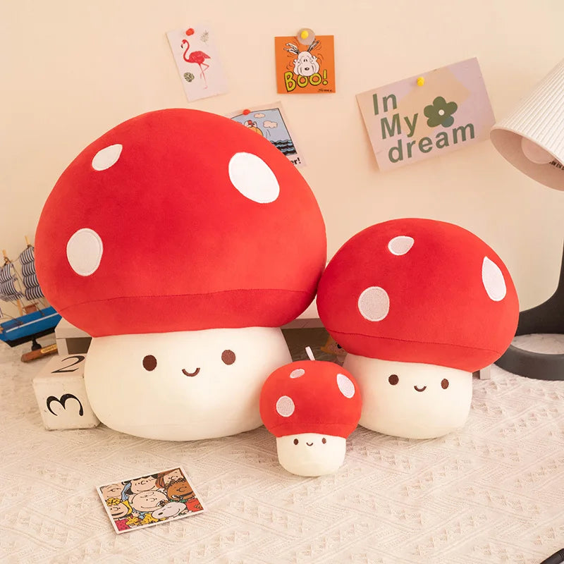 Rainbow Mushroom Plush