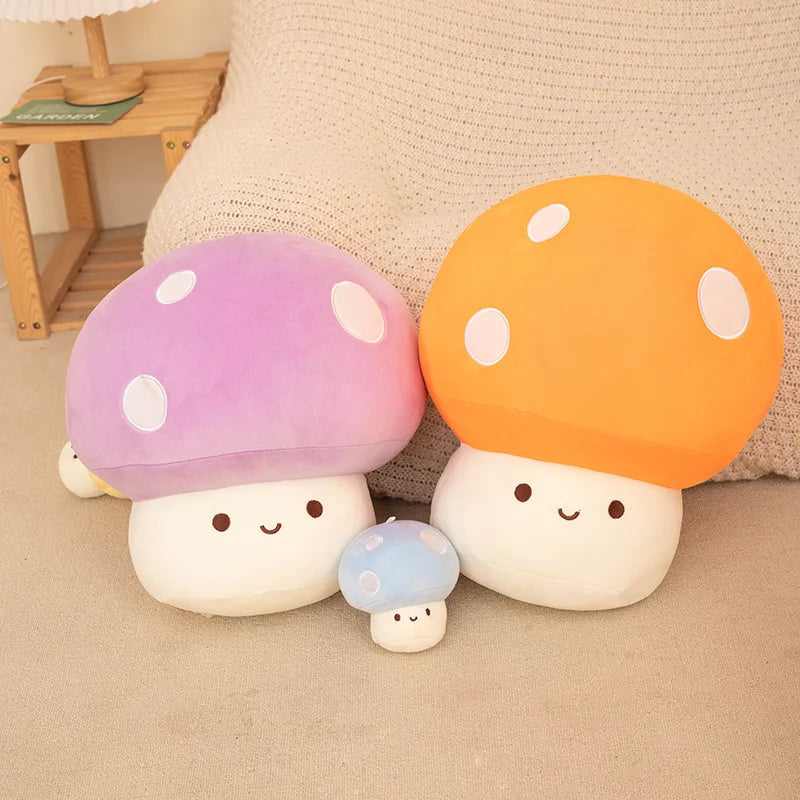 Rainbow Mushroom Plush
