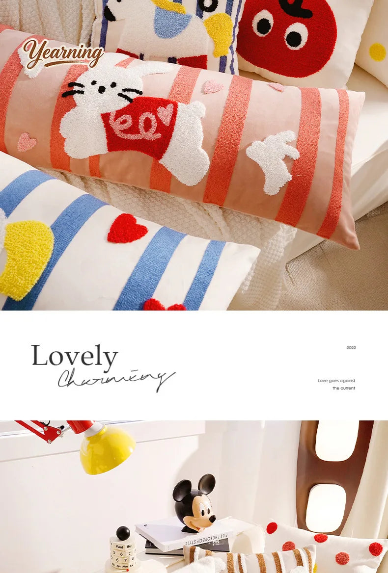 Cute Cartoon Dopamine Pillow Sofa
