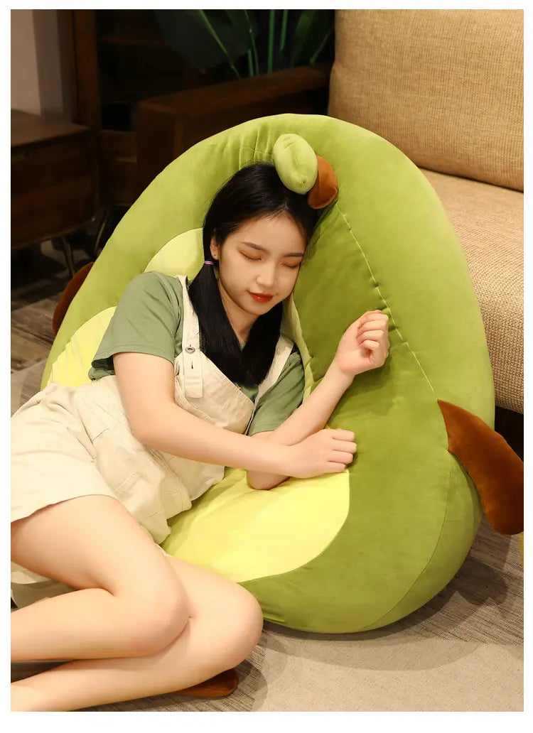 Giant Avocado Cuddle Pillow