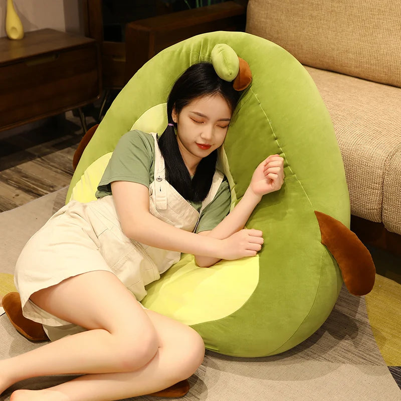 Giant Avocado Cuddle Pillow