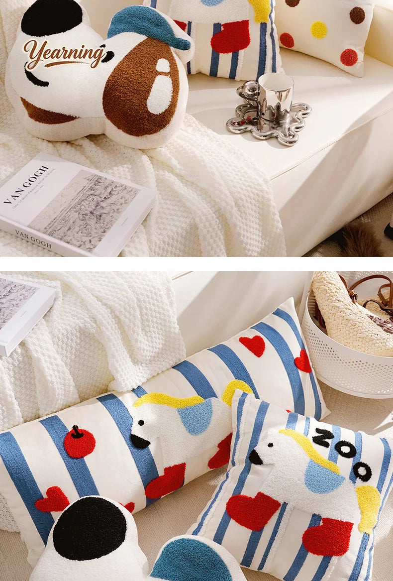 Cute Cartoon Dopamine Pillow Sofa