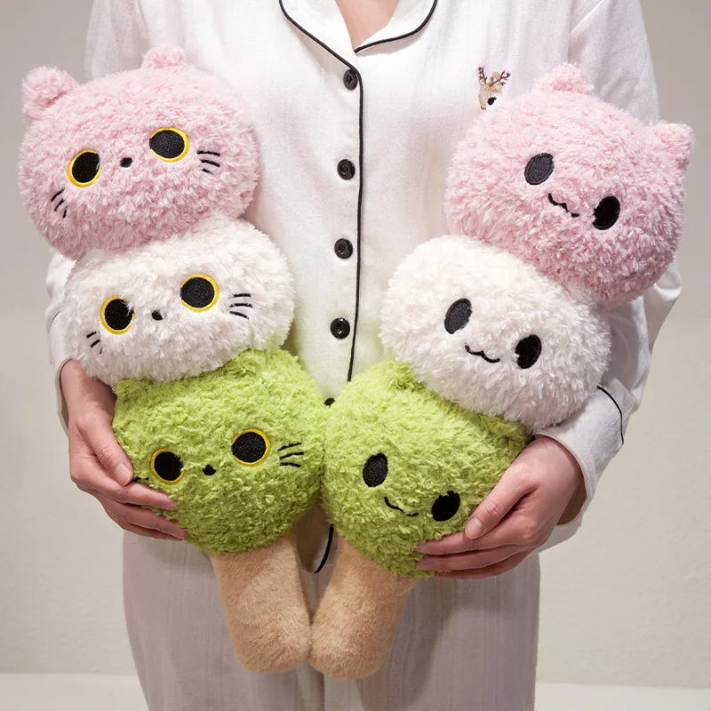 Colorful Kitten Ball Plush Toys