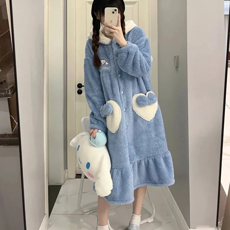 Sanrio, Kuromi and Cinnamoroll Pajamas