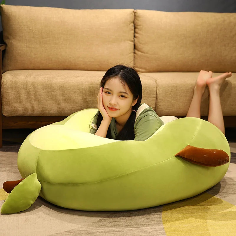 Giant Avocado Cuddle Pillow
