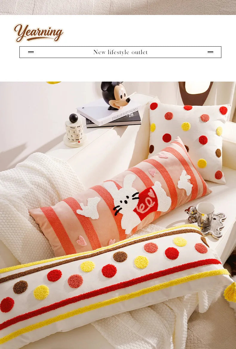 Cute Cartoon Dopamine Pillow Sofa