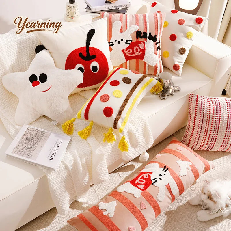 Cute Cartoon Dopamine Pillow Sofa