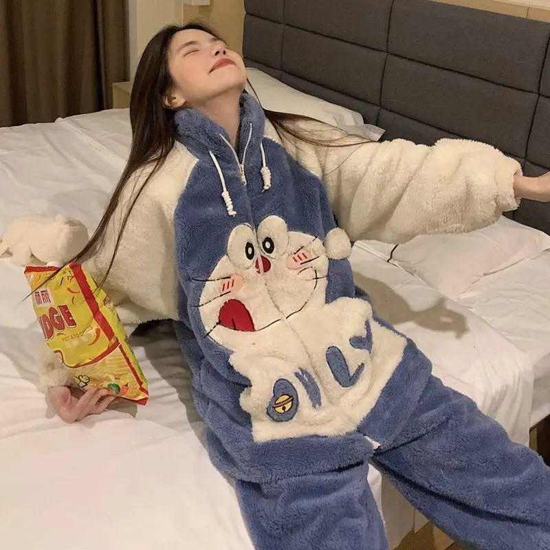 Doraemon Autumn Winter Loungewear
