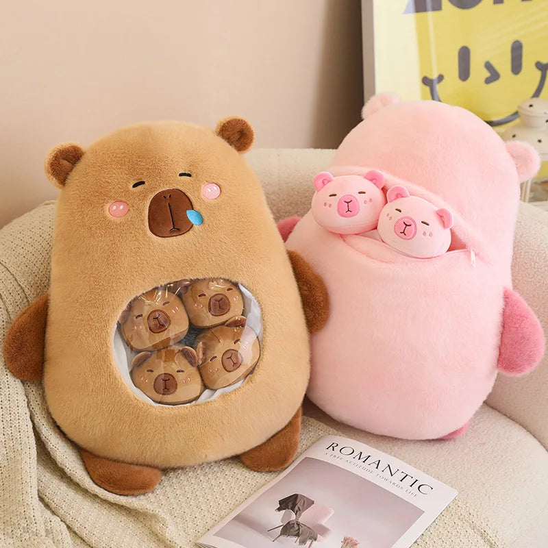 Six Balls Capybara Bag Cartoon