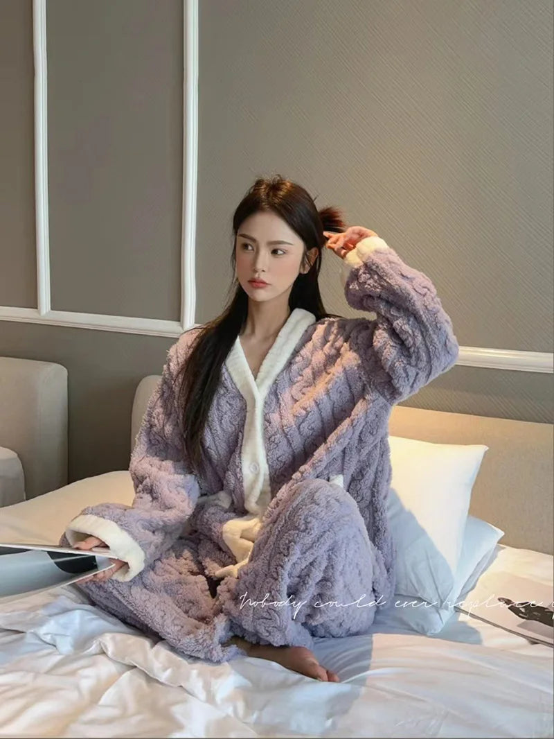 VelvetCloud Pajama Set