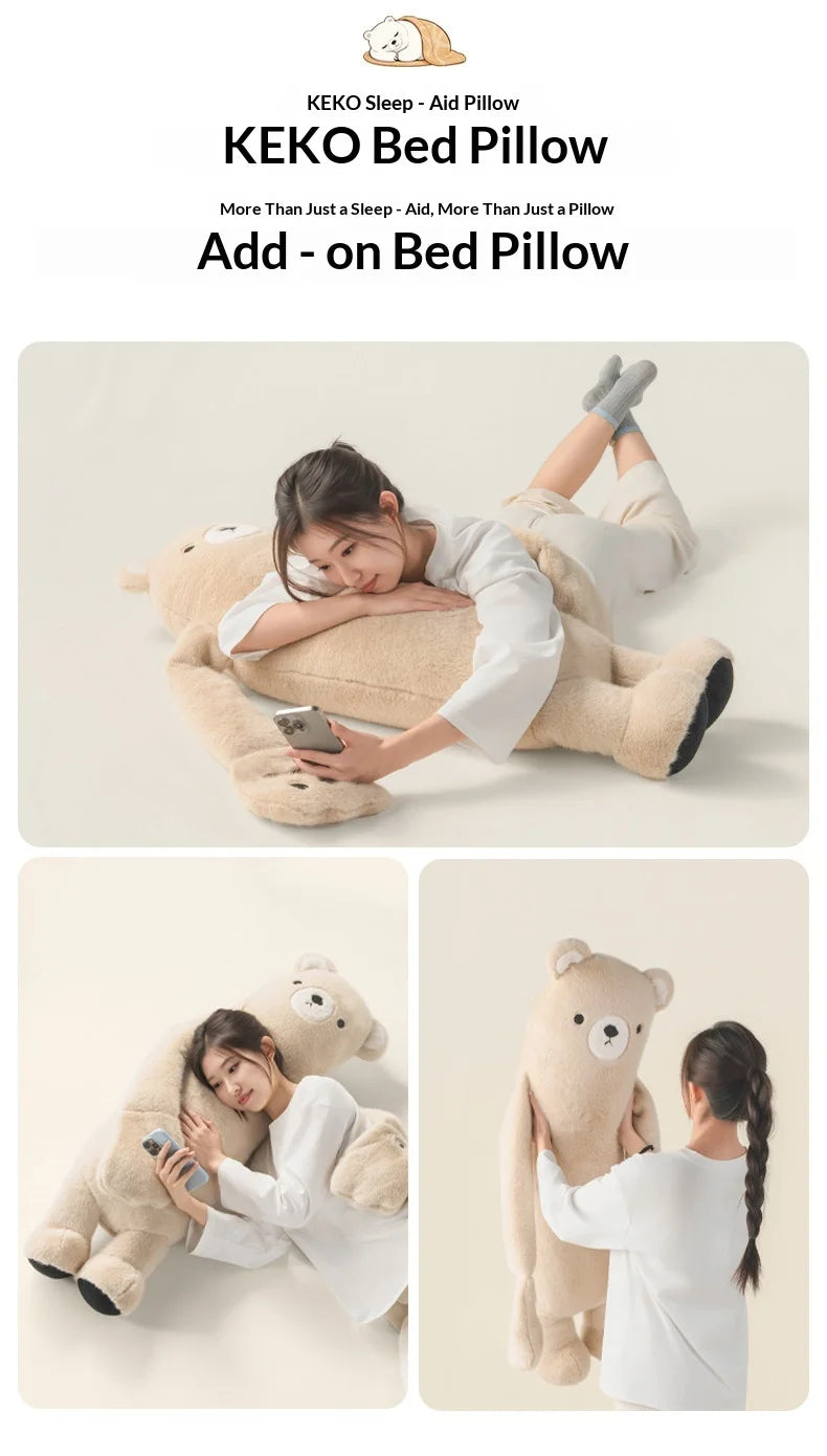 White Bear Lord Soothes Sleeping Pillow