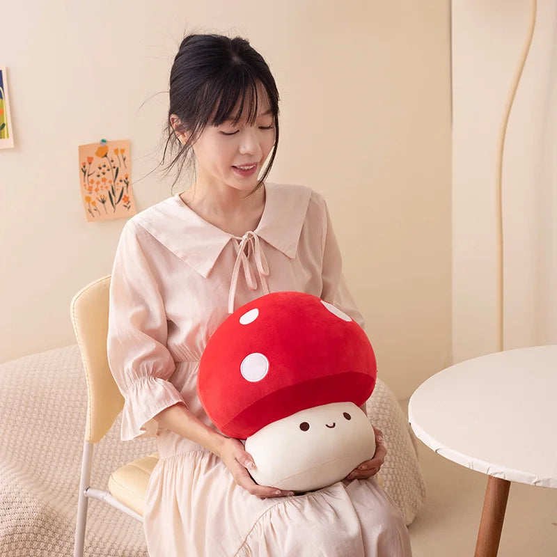 Rainbow Mushroom Plush