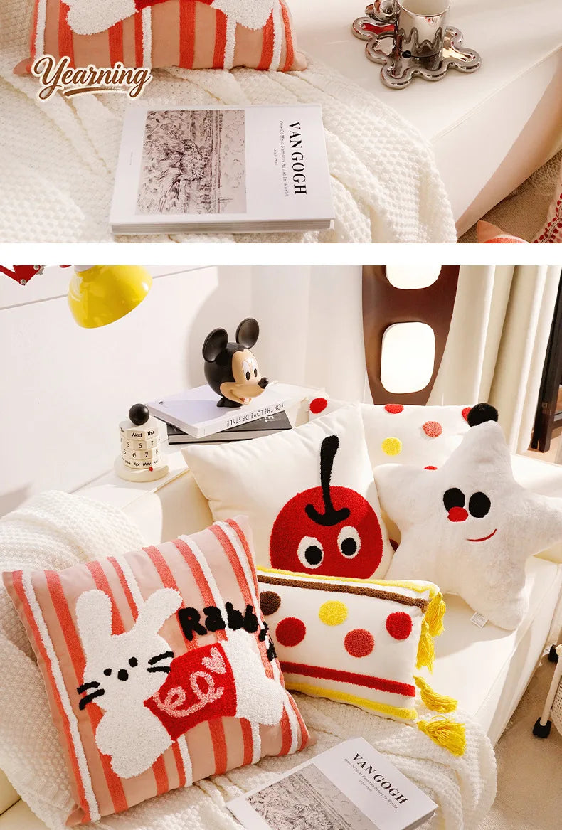 Cute Cartoon Dopamine Pillow Sofa