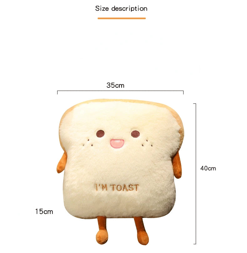 "I'm Toast" Bread Cuddle Pillow