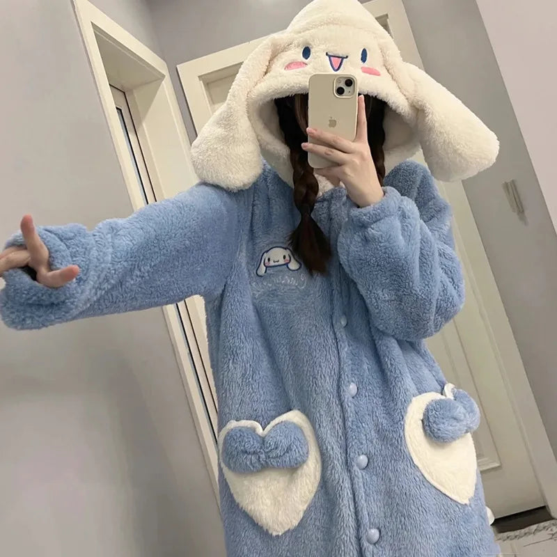 Sanrio, Kuromi and Cinnamoroll Pajamas