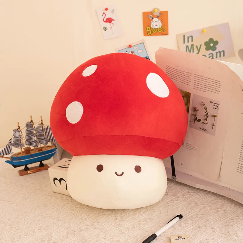 Rainbow Mushroom Plush