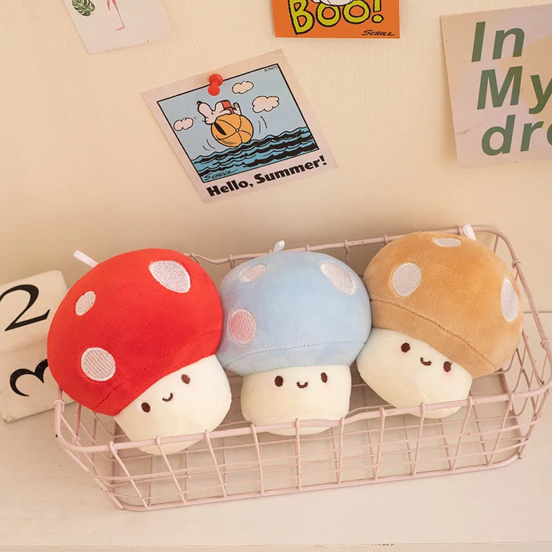 Rainbow Mushroom Plush