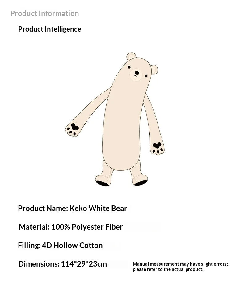 White Bear Lord Soothes Sleeping Pillow