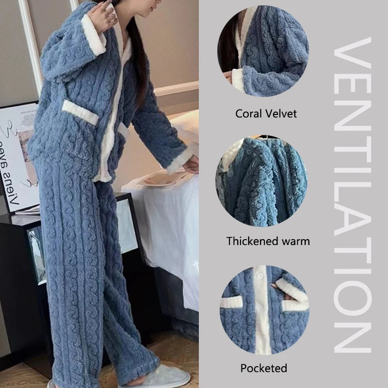 VelvetCloud Pajama Set