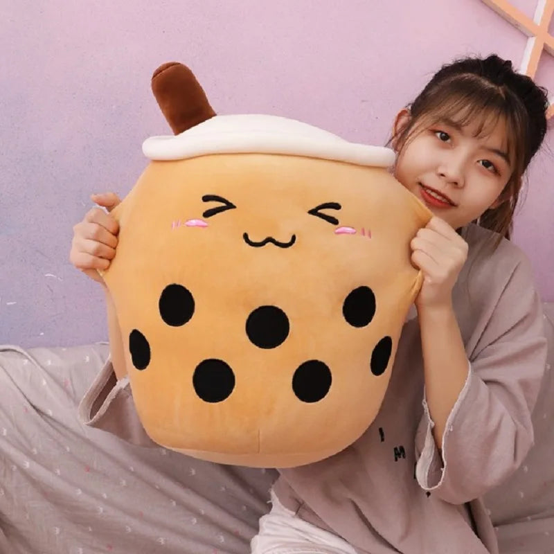 Boba Tea Cuddle Pillow