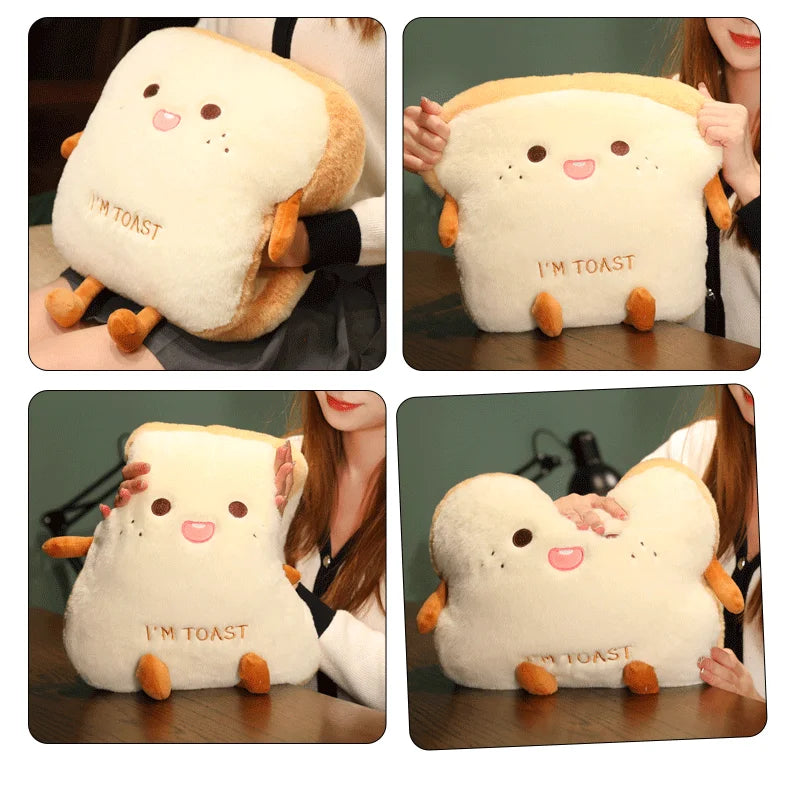 "I'm Toast" Bread Cuddle Pillow