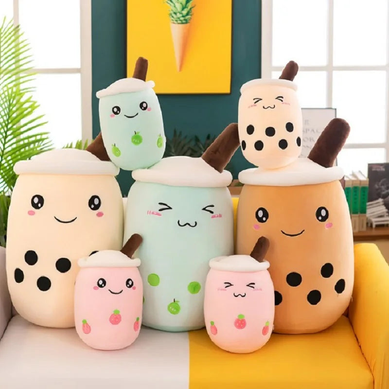 Boba Tea Cuddle Pillow