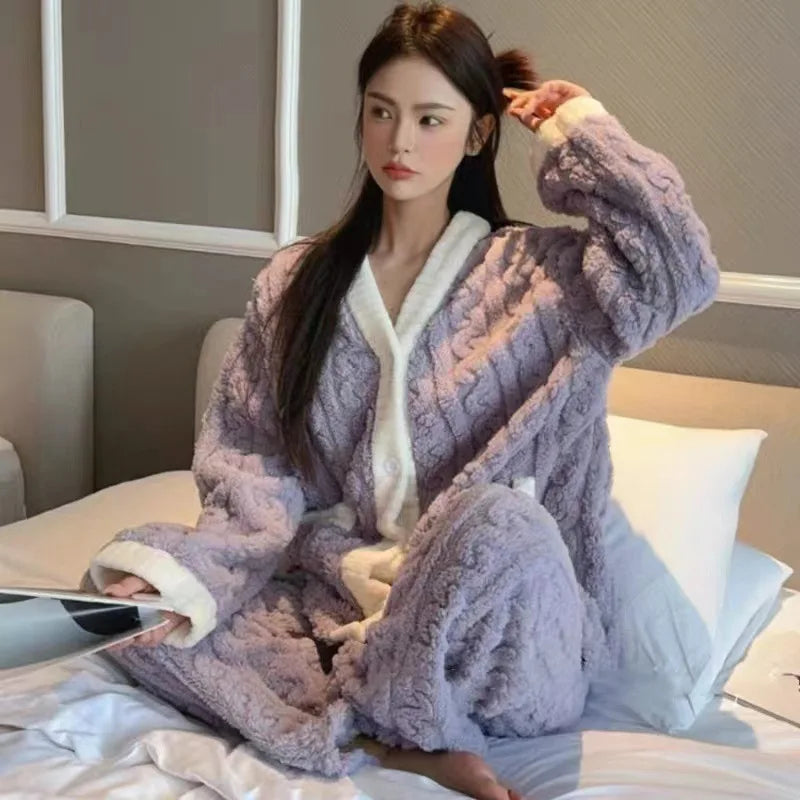 VelvetCloud Pajama Set