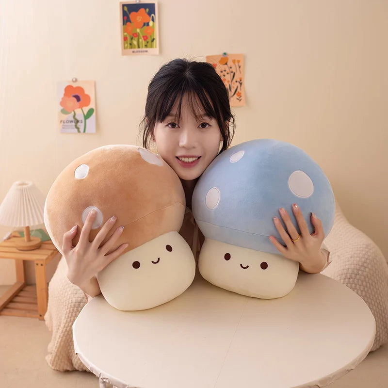 Rainbow Mushroom Plush