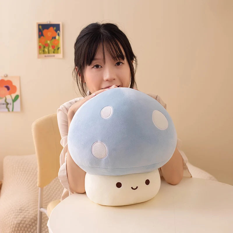 Rainbow Mushroom Plush