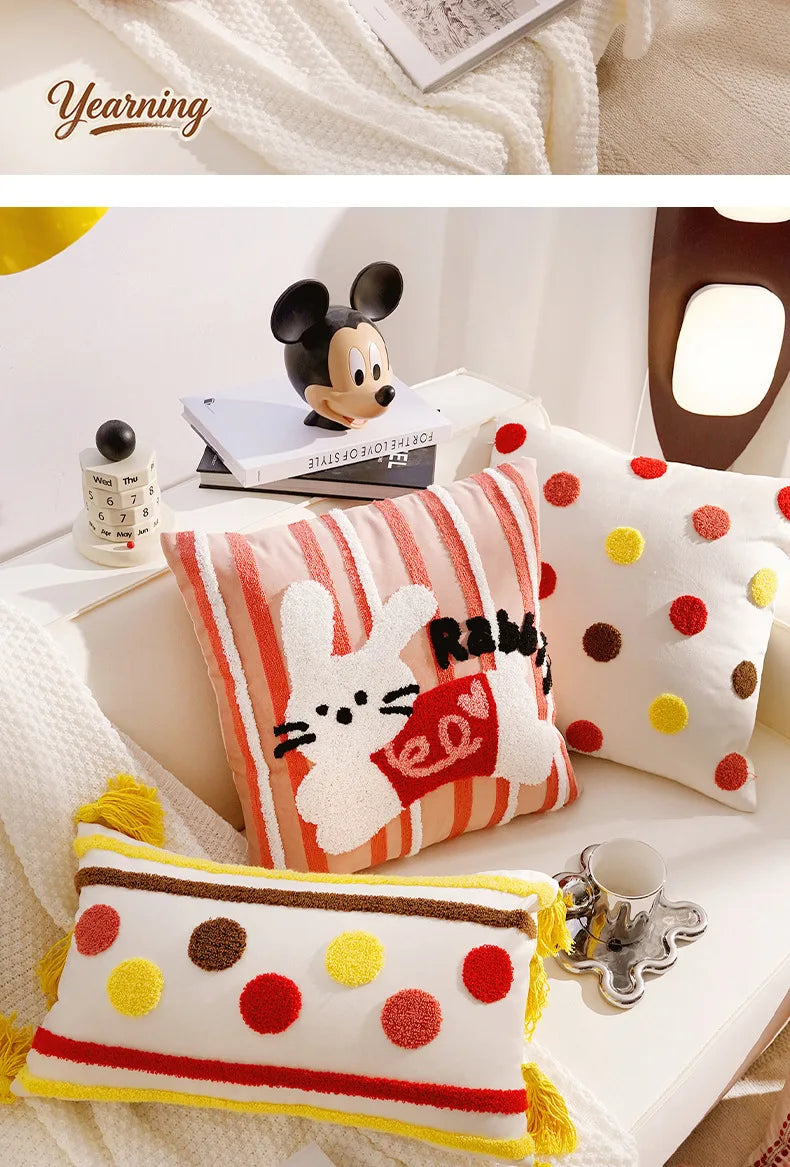Cute Cartoon Dopamine Pillow Sofa